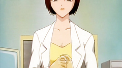 Lovely hantai cutie spreads her legs wide open