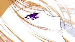 Fully breasted blonde schoolgirl fucks cock with her tits