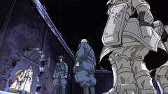 Petite teens surrended by military forces