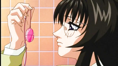 That horny brunette babe exploring her sexuality