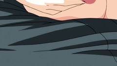 She pleases his cock with a hot titsjob in hentai porn