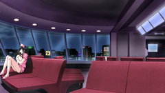 Big breasted horny nurse masturbates her shaved cunt