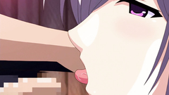 That beautiful schoolgirl swallows massive cock like a pro