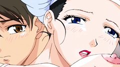 Handsome black-haired slut spreads her legs and pussy