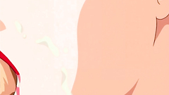 Handsome black-haired slut spreads her legs and pussy