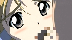 She takes his cock in her tiny sweet mouth