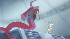 Old-fashioned hentai cartoon porn with girls and monsters