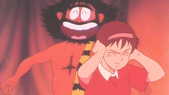 Old-fashioned hentai cartoon porn with girls and monsters