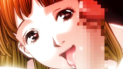 Seductive blonde cutie plays with cock standing on her knees