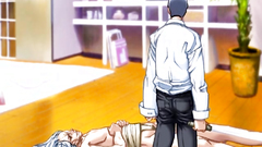 Breasty blonde chick hardcore fucked by rude master