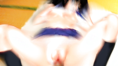 She spreads her legs and gets fucked in POV hentai toon