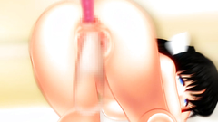 Awesome brunette cutie gets banged in DP fuck