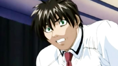 Naked black-haired cutie gets filled with a sticky cum