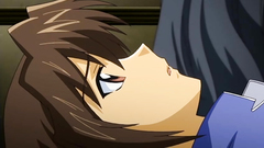 Pussy licking and blowjob in the school restroom