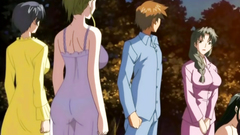 Those busty laies looking sexy in hentai porn video