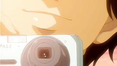 Young hentai couple films their hot sex on camera