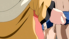 Short-haired teen face fucked in hentai porn cartoon