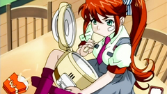 Hentai babes solo fingering in hentai porn toon