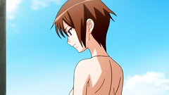 Sweet and sexy young babe in nice hentai cartoon