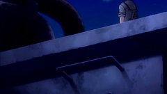 Brown-haired cutie roughly facefucked on her knees