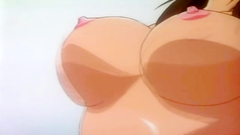 Busty brunette and redhead babes in porno toon