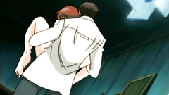 This handsome reporter babe is a real slut!