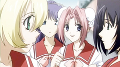 Hot blonde teen with gorgeous body in hentai toon