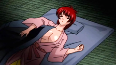 She spreads her legs and gets fucked deeply