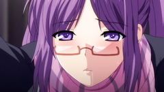 Busty sexy brunette girl seduced in the changing room