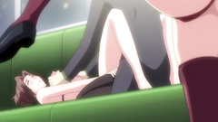 Hardcore train fuck with a lovely brunette