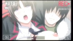 Hot brunette cutie molested and teased by the stranger