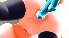 Petite solo teen squirts after hardcore masturbation