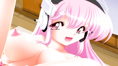 Awesome solo girl rides huge cock sex toy