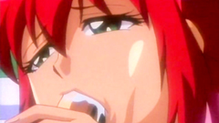 Awesome redhead teen maid servers boss cock