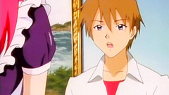 First sexual experience of handsome redhead maid