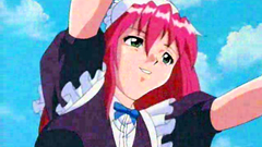 Sexy redhead maid does what her master wants