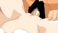 Naughty cartoon heroes have sexual fun in hentai toon