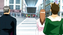 Naughty cartoon heroes have sexual fun in hentai toon