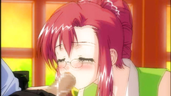 Beautiful hentai big titted babes love to suck