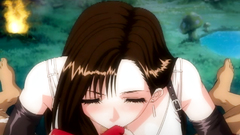 Beautiful hentai big titted babes love to suck