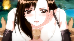 Beautiful hentai big titted babes love to suck