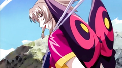 Hot half-naked cutie gets in the trouble