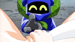 Horny green goblin with big cock fucks lovely cutie