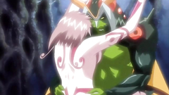 Horny green goblin with big cock fucks lovely cutie