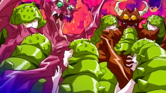 Hundreds of monsters attack sexy female cuties