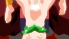 Ugly evil monster loves to fuck sexy hentai girls