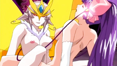 Crazy monsters want to fuck handsome female babes