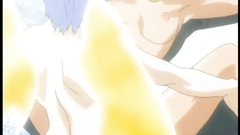 Hot and busty redhead cutie plays with massive erection