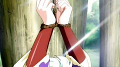 Naked babe tied up and fucked in the woods