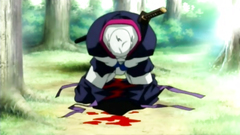 Naked babe tied up and fucked in the woods